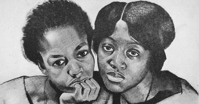 Portrait of two Black women schoolteachers.