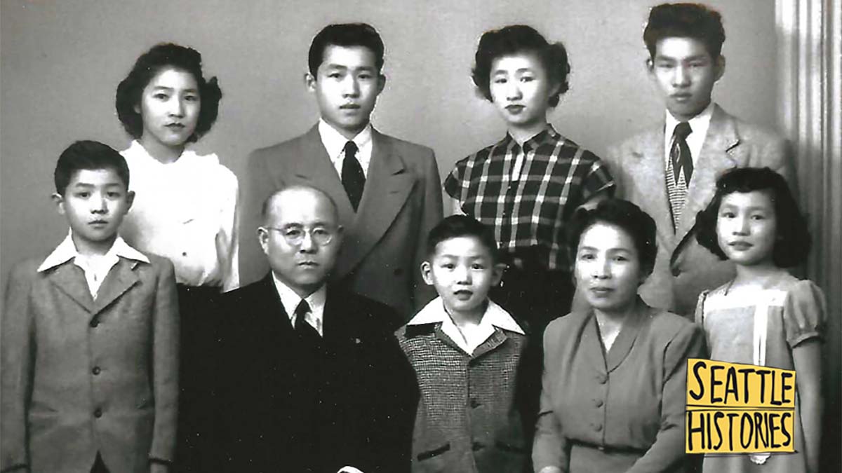 A Japanese American family photo
