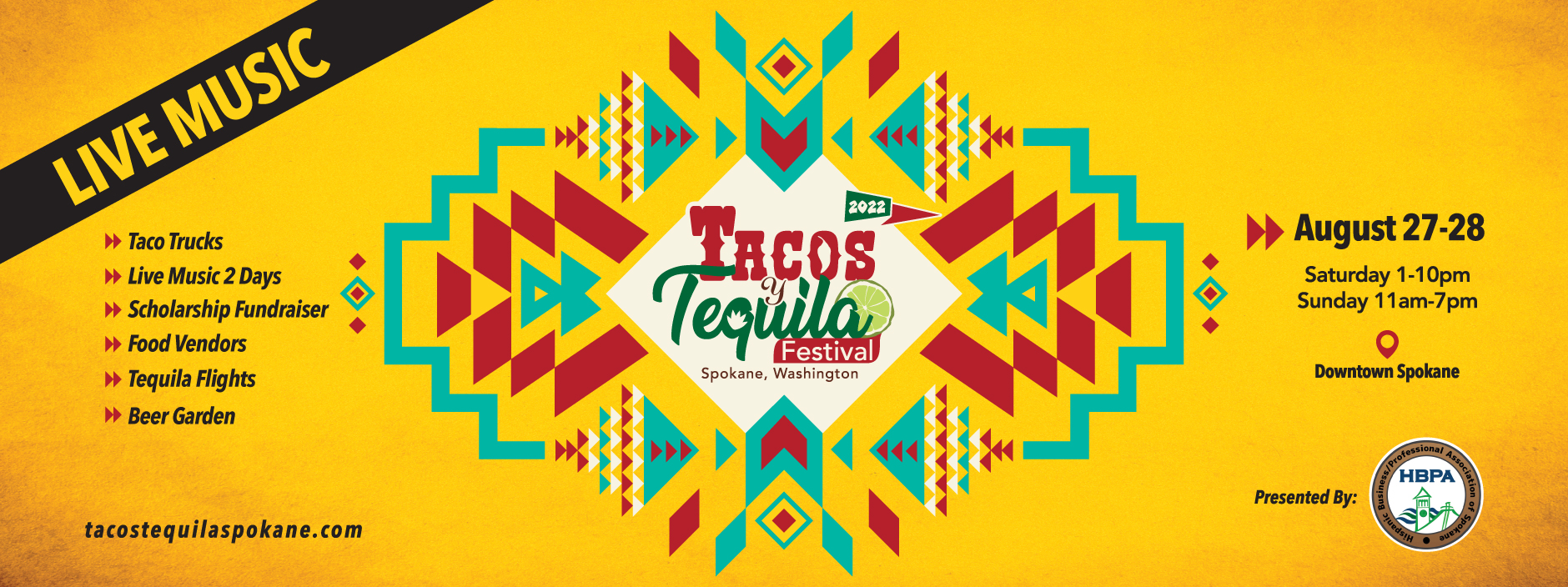 3rd Annual Tacos y Tequila Festival echoX